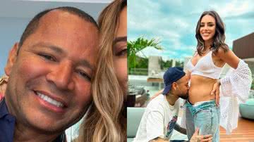 Neymar, pai do jogador Neymar Jr., comemora notícia de gravidez de Bruna Biancardi - Foto: Reprodução / Instagram