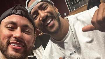 Ricardo celebra encontro com Neymar - Reprodução/Instagram