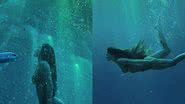 Romana Novais surge mergulhando no mar em lindas fotos de viagem - Reprodução/Instagram