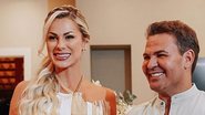 Vestido da esposa de Eduardo Costa em casamento rende críticas: "Um lençol" - Reprodução/ Instagram