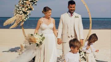 Julio Rocha e Karoline Kleine se casam em Cancún - Fotos: @privallonefotografia