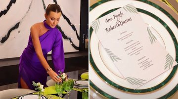 Esposa de Roberto Justus recebe convidados em jantar à francesa: "Elegância surreal" - Reprodução/ Instagram