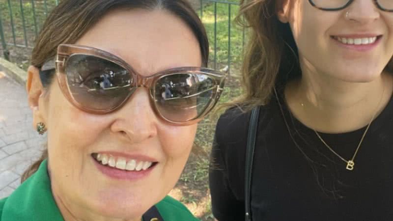 Fátima Bernardes passeia com a filha - Foto: Reprodução / Instagram