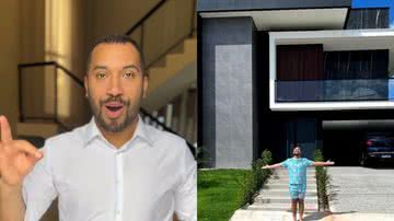 Gil do Vigor abriu e mostrou detalhes de sua casa nova - Reprodução: Instagram
