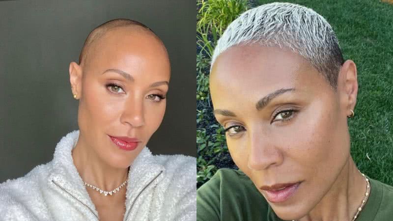 Jada Pinkett Smith mostrou o crescimento de seu cabelo após diagnóstico de alopecia e polêmica no Oscar 2022 - Reprodução: Instagram