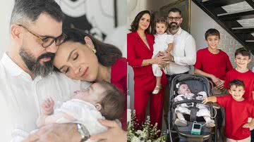 Filha de Juliano Cazarré nasceu com uma cardiopatia congênita rara - FOTO: PAMELA MIRANDA