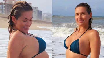 Lívia Andrade chama atenção ao curtir o dia na praia - Reprodução/Instagram