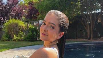 Mel Maia esbanja beleza na piscina - Reprodução/Instagram
