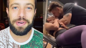 Rafael Cardoso surge em clima de romance com a namorada durante treino - Reprodução/Instagram