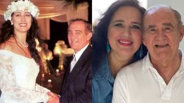Renato Aragão recorda fotos do casamento ao comemorar aniversário da esposa - Reprodução/Instagram