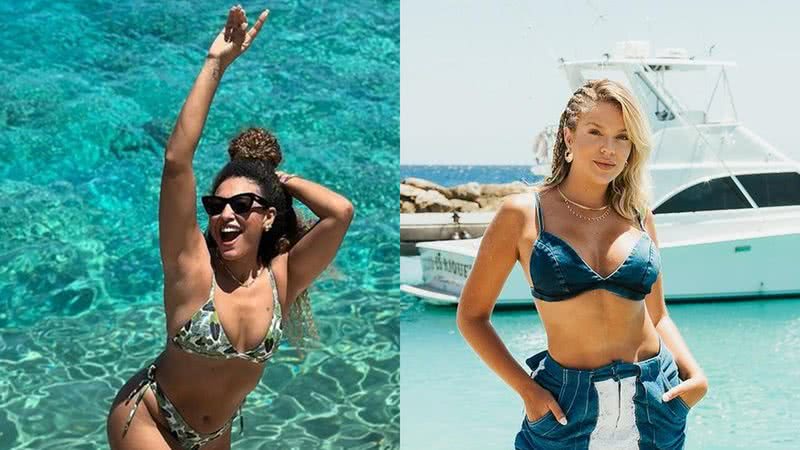Famosas como Sheron Menezzes e Gabi Lopes escolheram Curaçao para se divertirem no fim de semana - Foto: Reprodução / Instagram
