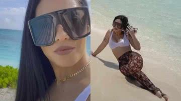 Simaria Mendes rouba a cena na praia - Reprodução/Instagram