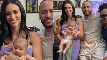 Bruna Biancardi e Neymar Jr. surgem juntos com a família - Reprodução/Instagram