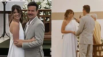Maria Luiza e Paulinho Vilhena se casam no religioso - Foto: Reprodução / Instagram