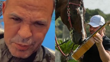 Eduardo Costa fica devastado após morte de cavalo milionário - Reprodução/Instagram