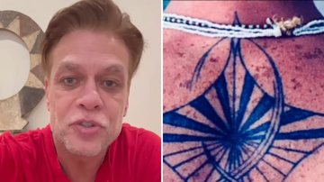 Fábio Assunção explica tatuagem inovadora em homenagem à filha: "Pedido" - Reprodução/ Instagram