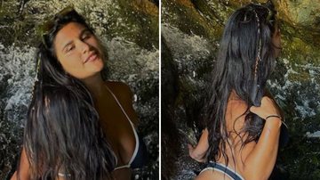 Filha de Flávia Alessandra publica cliques indiscretos de biquíni: "Que mulher" - Reprodução/ Instagram