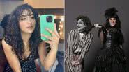 Gabi Camisotti faz parte do elenco do musical Beetlejuice - Foto: Reprodução / Instagram; Divulgação