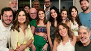 Fátima Bernardes curtiu Natal em 2023 ao lado de família com genro e nora - Reprodução/Instagram