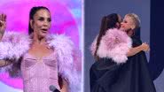 Montagem de fotos de Ivete Sangalo e Xuxa durante o prêmio TikTok Awards - Foto: Divulgação/AgNews