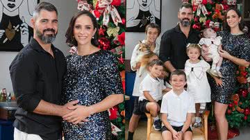 Juliano Cazarré e Leticia são pais de cinco crianças - FOTOS: PAMELA MIRANDA