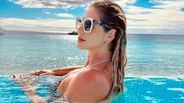Lívia Andrade rouba a cena na piscina - Reprodução/Instagram