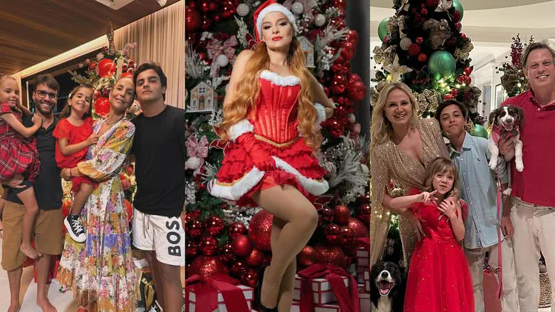 Famosos mostram como comemoraram o Natal - Foto: Reprodução / Instagram