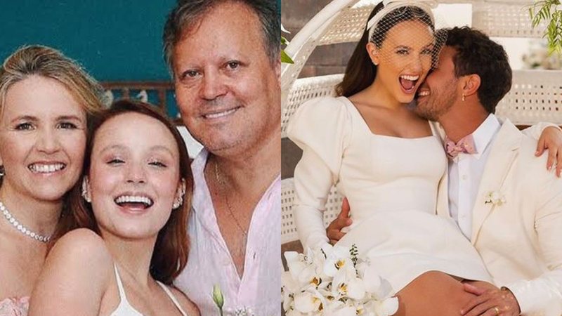 Pais de Larissa Manoela não foram convidados ao casamento da filha - Reprodução/Instagram