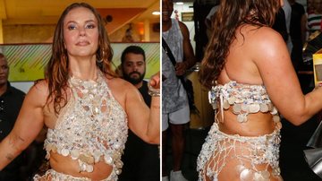 Vestido vazado e sensualidade: Paolla Oliveira samba muito e exibe corpaço - AgNews