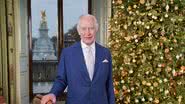 Rei Charles III em sua mensagem de Natal em 2023 - Foto: Getty Images