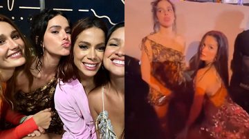Juliette, Sasha, Anitta e Bruna Marquezine curtem farra de ano novo - Reprodução/Instagram/Twitter