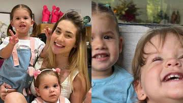 Virginia Fonseca com suas filhas, Maria Alice e Maria Flor - Foto: Reprodução / Instagram