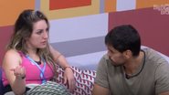 Amanda analisa imunizar brother do outro grupo e web brinca com reação de Cara de Sapato - Reprodução/Globo
