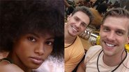 Tina, Gustavo e Cristian - Foto: Reprodução/Instagram/Rede Globo
