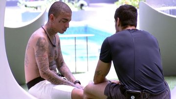 MC Guimê teve conversa sincera com Antônio "Cara de Sapato" - Reprodução/Globo