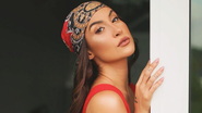 A influenciadora Bianca Andrade, conhecida como Boca Rosa, usando bandana - Foto: Reprodução/Instagram