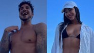 Em meio a boatos de romance, Gabriel Medina e Gabriela Versiani curtem praia juntos - Reprodução/Instagram