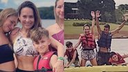 Gabriela Duarte mostrou as fotos de sua viagem de férias ao lado dos filhos - Foto: Reprodução/Instagram