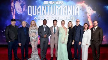 O elenco do filme Homem-Formiga e a Vespa: Quantumania em premiére da Marvel - Foto: Getty Images