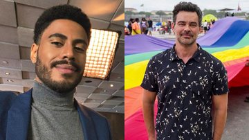 Ícaro Silva e Carmo Dalla Vecchia fazem parte das celebridades que falaram sobre sexualidade - Foto: Reprodução / Instagram