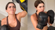 Jade Picon exibe boa forma em treino de boxe - Reprodução/Instagram