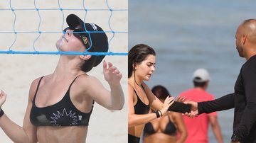 Jade Picon vai à praia no Rio escoltada por segurança - Dilson Silva/Ag News