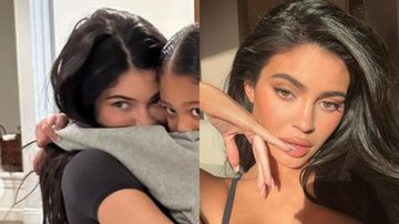 Em suas redes sociais, a empresária Kylie Jenner comemora o aniversário de sua filha com o rapper Travis Scott - Foto: Reprodução / Instagram