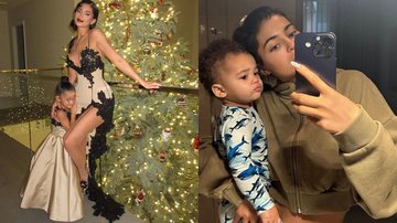 Kylie Jenner com os filhos, Stormi e Aire - Foto: Reprodução / Instagram