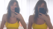 Luciana Gimenez exibe lingerie amarela apoiada em andador - Reprodução/Instagram