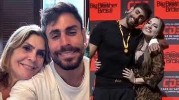 BBB 23: Mãe de Cara de Sapato publica foto do brother com Amanda - Reprodução/Instagram|Reprodução/Globo