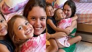 Mari Bridi e os filhos, Aurora, de 8 anos, e Valentim, de 4. - Foto: Reprodução/Instagram