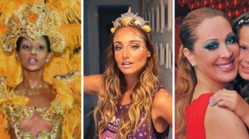 Celebridades inovaram em maquiagens no Carnaval - Reprodução/Instagram e Acervo CARAS