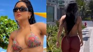 Mileide Mihaile ostenta corpaço em dia na praia - Reprodução/Instagram