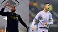 Dois dos maiores nomes do futebol atual, Neymar Jr. e Cristiano Ronaldo, fazem aniversário no mesmo dia - Foto: Reprodução / Getty Images